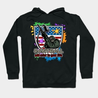 Paintball Add Color To Your Life Hoodie